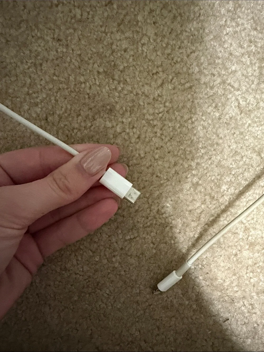 Apple White Lightning to USB Cable - Genuine OEM Phone Charger
